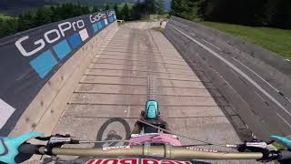 Rachel Atherton's Winning Race Run : Leogang...