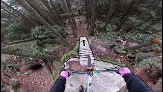Riding Some Of The Steepest, And Gnarliest...