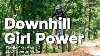 MTB Girl Power - How Fast is this GIRL?  #mtb...