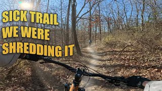 Mountain Biking In Chimney Rock Trails in NJ