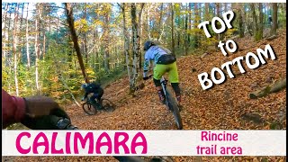 il ragazzo scappa! CALIMARA TRAIL (top to...