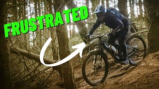 I'm Still Struggling With Steep Off Piste MTB