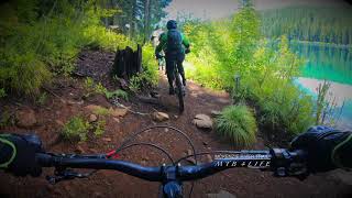 'Lava-rock made' trails @ McKenzie River, OREGON