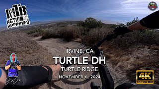MTB Riding Turtle DH, Turtle Ridge, Irvine,...