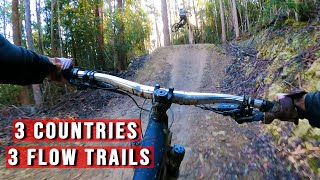Hitting a Flow Trail from 3 different countries!