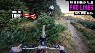 RIDING PRO LINES AT BIKEPARK WALES WITH SAM...