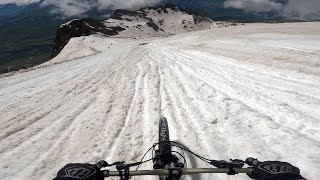 Riding the INSANE MEGAVALANCHE Snow Section!