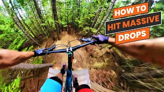 HOW TO HIT A MASSIVE DROP! - REVELSTOKE BIKE PARK
