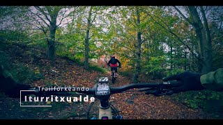 Iturritxualde. Sendero MTB en zona Artxanda en...