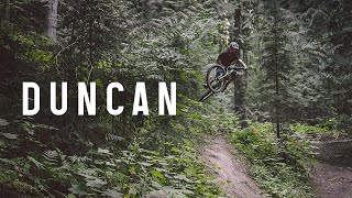 Sweet singletrack in Duncan, BC