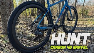 Moving On From ICAN to HUNT Carbon 40 Gravel...