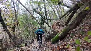 MTB Uscio Ns Bosco (bretella in discesa) con...