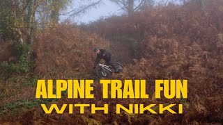 Alpine Trail fun with Nikki