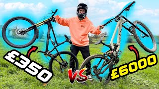 £350 ALIEXPRESS DH BIKE vs PREMIUM £6000...