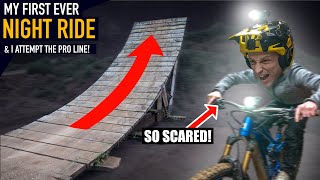 MY FIRST EVER NIGHT RIDE & ATTEMPT THE PRO...