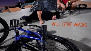 Will Had A Very Scary Crash At The Skatepark!