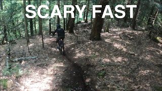 KOM attempt on my local downhill track