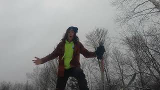 Grinding Rail On Cross Country Skis - RAW