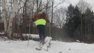 Skiing An Abandoned Bike Park-RAW