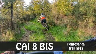 CAI 8 bis, lo scassato di Fonte Santa mtb...