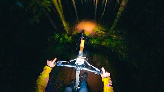 Riding Mega Lines At Night Is INSANE!