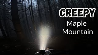 A Creepy Ride On Maple Mountain