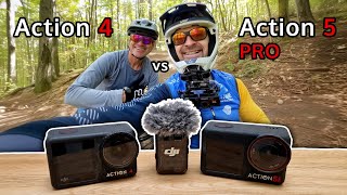 DJI Action 5 Pro vs. DJI Action 4 – Lohnt...