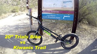 20 inch Trials Bike vs Kiwanis Tech Trail -...