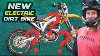 MY BRAND NEW ELECTRIC MOTOCROSS BIKE IS...