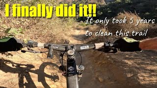 Mountain Biking a Laguna Beach Icon 5 years in...