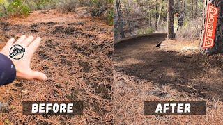 Digging MTB Trails in the Cold
