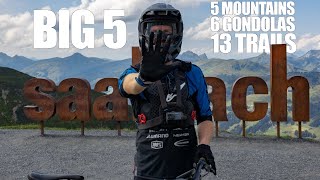 5000 meters Downhill op één dag! // MTB...