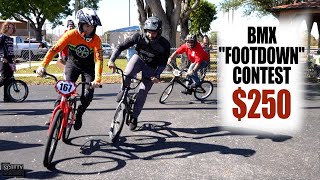 Matty Cranmer Entered A $250 'BMX FOOT DOWN'...