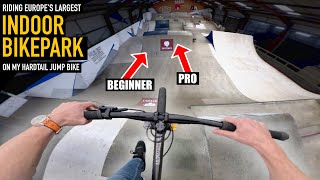 HARDTAIL MTB RIDING INSIDE EUROPES LARGEST...
