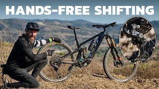 Automatic Gear Shifting With A Shimano #eMTB...