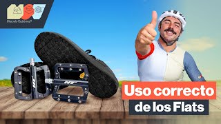 Pedales planos, flats o plataformas, Guía...