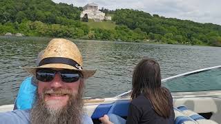 Motorboat on Donau, Northern Summer 2024