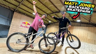 RIDING WITH MATT JONES IN HIS PRIVATE BACKYARD...