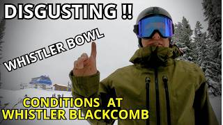 I Did Not Get Hammered! Whistler Snow Conditions