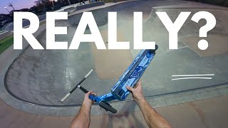 I'm scootering again