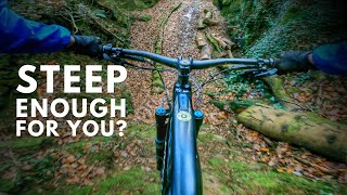 Riding Down a Huge Rock Slab!