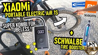 XIAOMI AIR 1S Akkupumpe + SCHWALBE Tire...