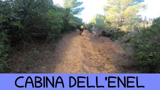 MTB Livorno 21.12.2024 sentiero  CABINA DELL' ENEL