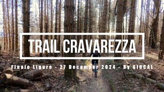 Finale Ligure eMTBing . Trail Cravarezza with...