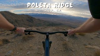 Poleta Ridge / Bishop, CA / MTB