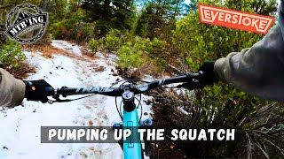 More Pumps or Sir Squatch-A-Lot - MTB trail...