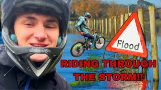THE STORM DIDN’T STOP US FROM RIDING!