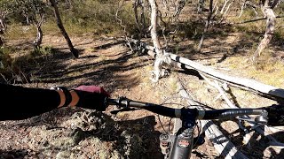 Jerrabomberra mountain biking (DJ's trail) -...