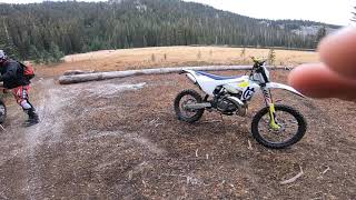 Mad Lake Trail, Dirt Bike, TE 300I, Washington...