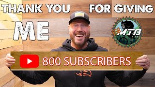 THANK YOU FOR 800 Subs!!!